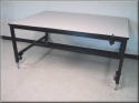 Lift Table w/ Hand Crank & Casters