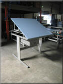 Ergonomic Lift Table with Tilting Top