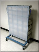 Tool Peg Board Cart