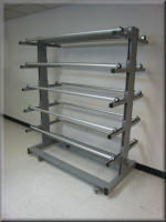 Roll Dispensing Cart for Wide Rolls